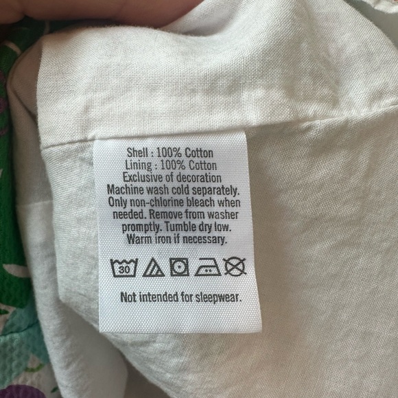 Janie and Jack Girls Floral  Summer Party Dress W/Bow (Size 5) - Picture 5 of 5